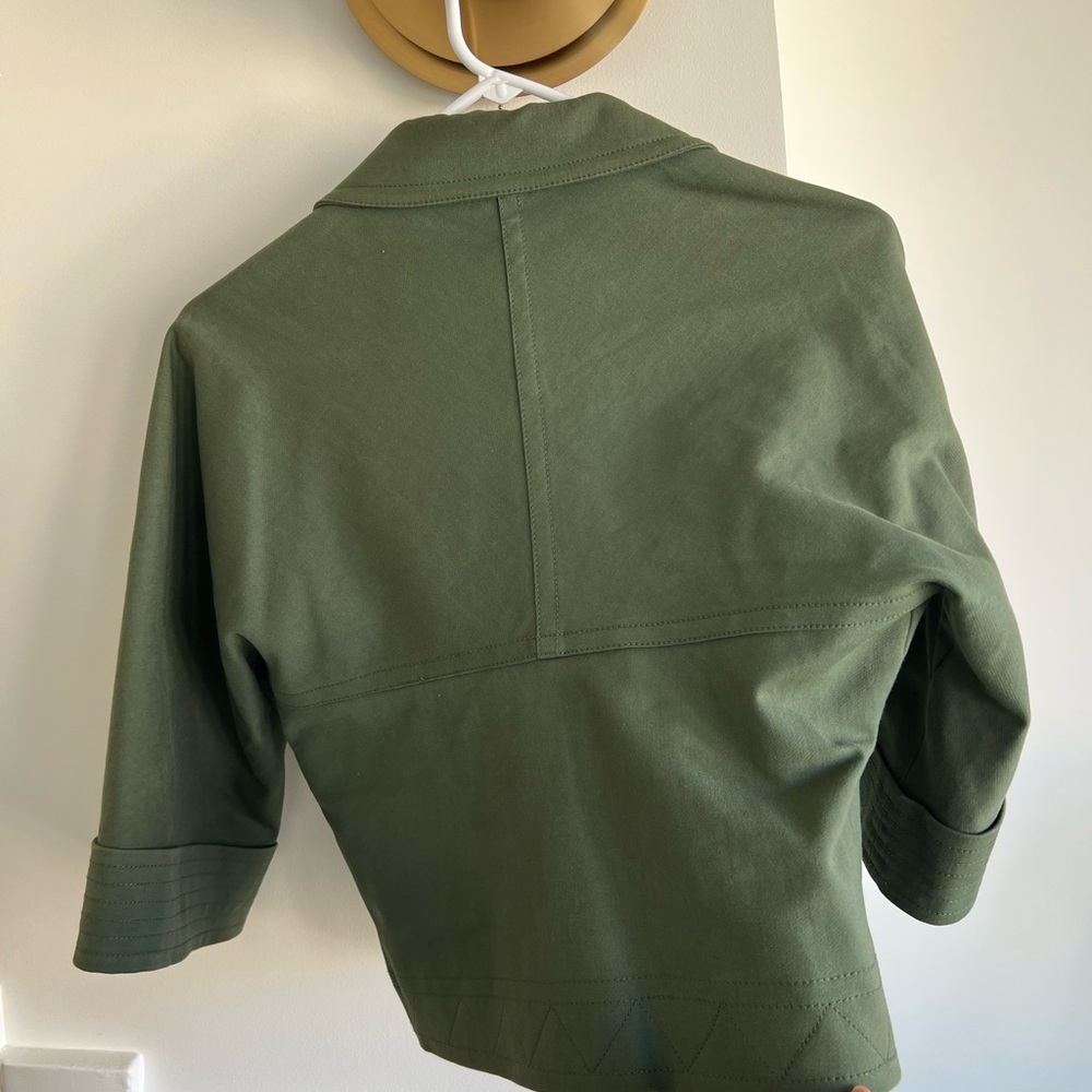 Derek Lam Structured Jacket W/ Oversized Buttons - image 2